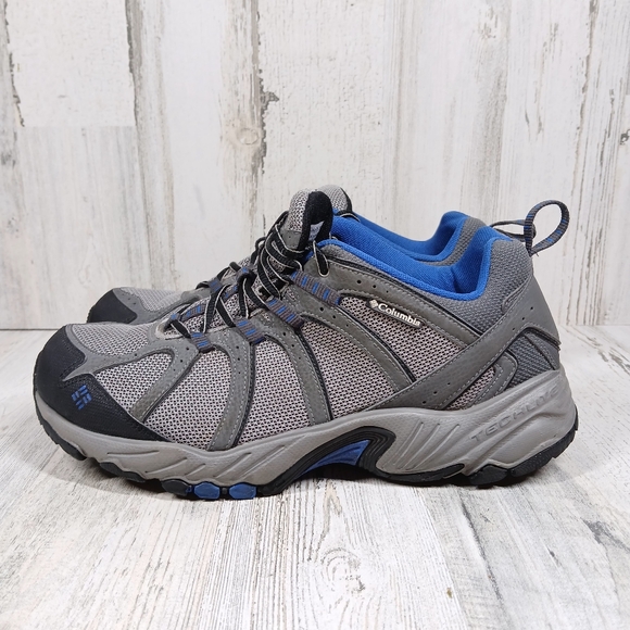 Columbia Kaibab Hiking Trail Shoes Gray Sneakers #1445 - Picture 1 of 10